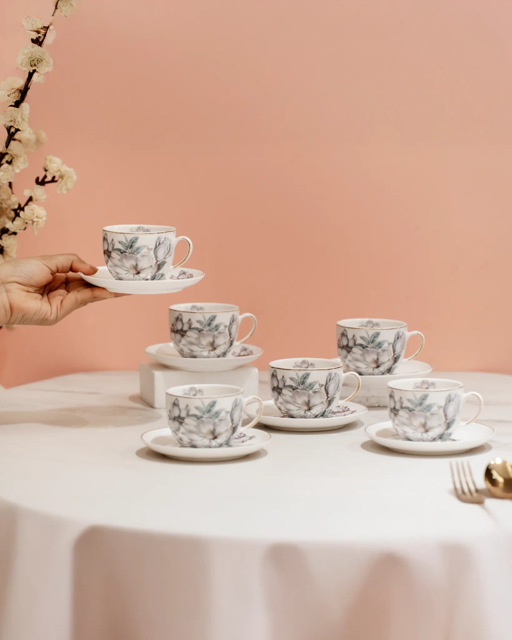 FLOW TEA SET - CUP SET OF 6