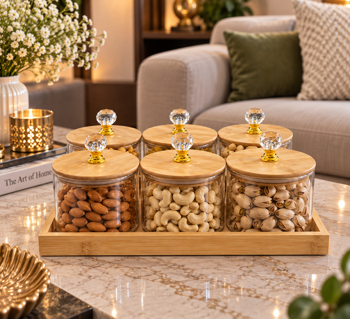 Luxe Harvest AIRTIGHT Six-Jar Set