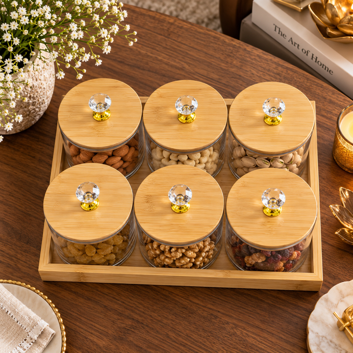 Luxe Harvest AIRTIGHT Six-Jar Set