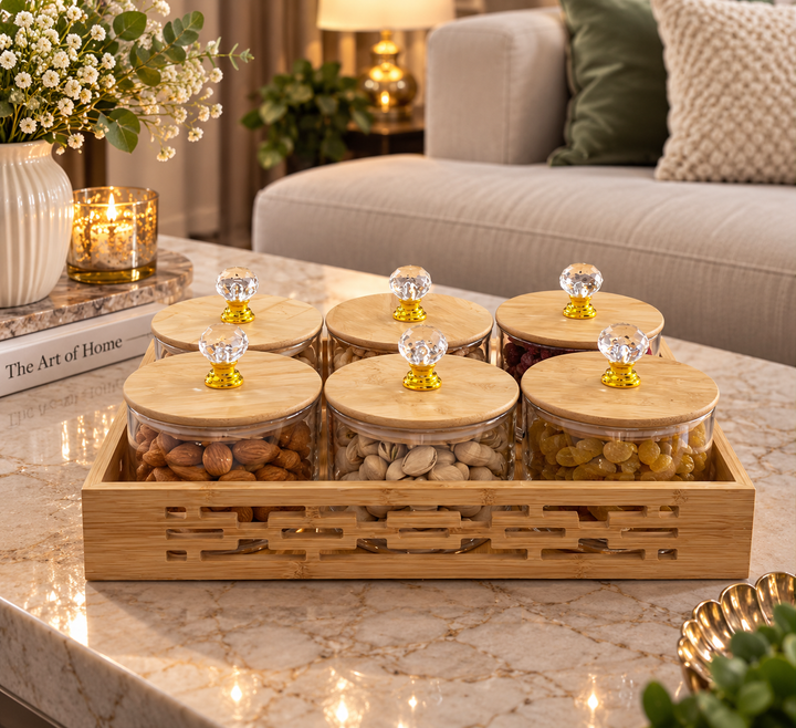 Luxe Hostess AIRTIGHT 6 Jar Set