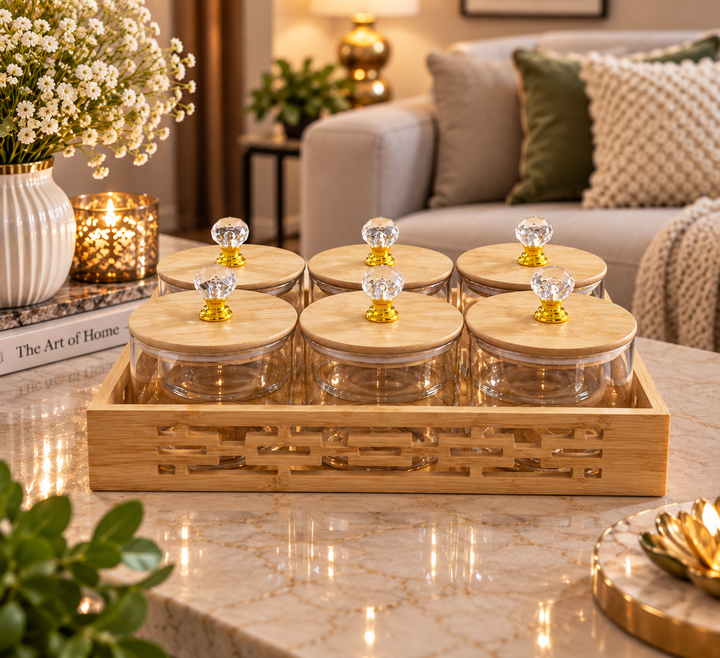 Luxe Hostess AIRTIGHT 6 Jar Set