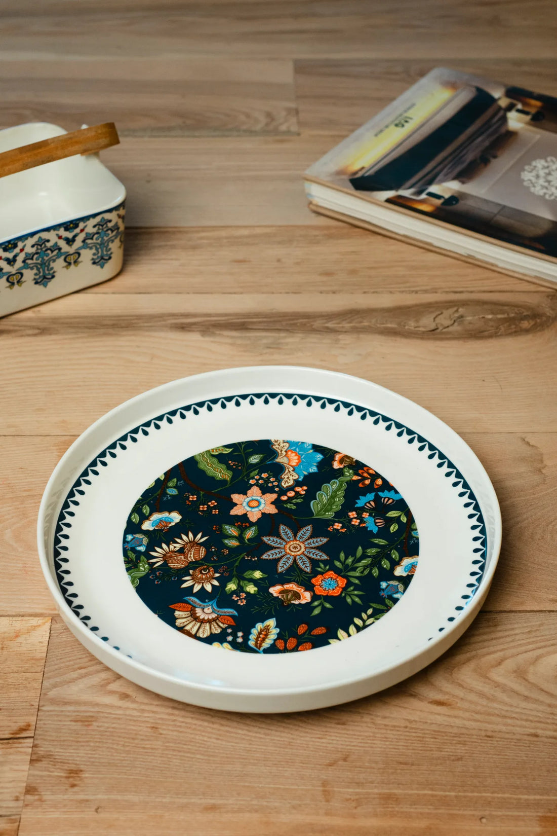 Aurora Plate - PLATE SET(ONE BIG,ONE QUARTER PLATE)