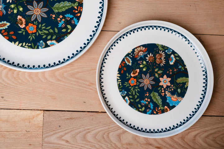 Aurora Plate - PLATE SET(ONE BIG,ONE QUARTER PLATE)