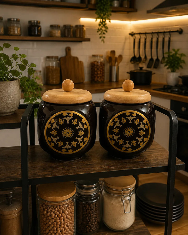 CANNI LUXE - CANISTER SET of 2