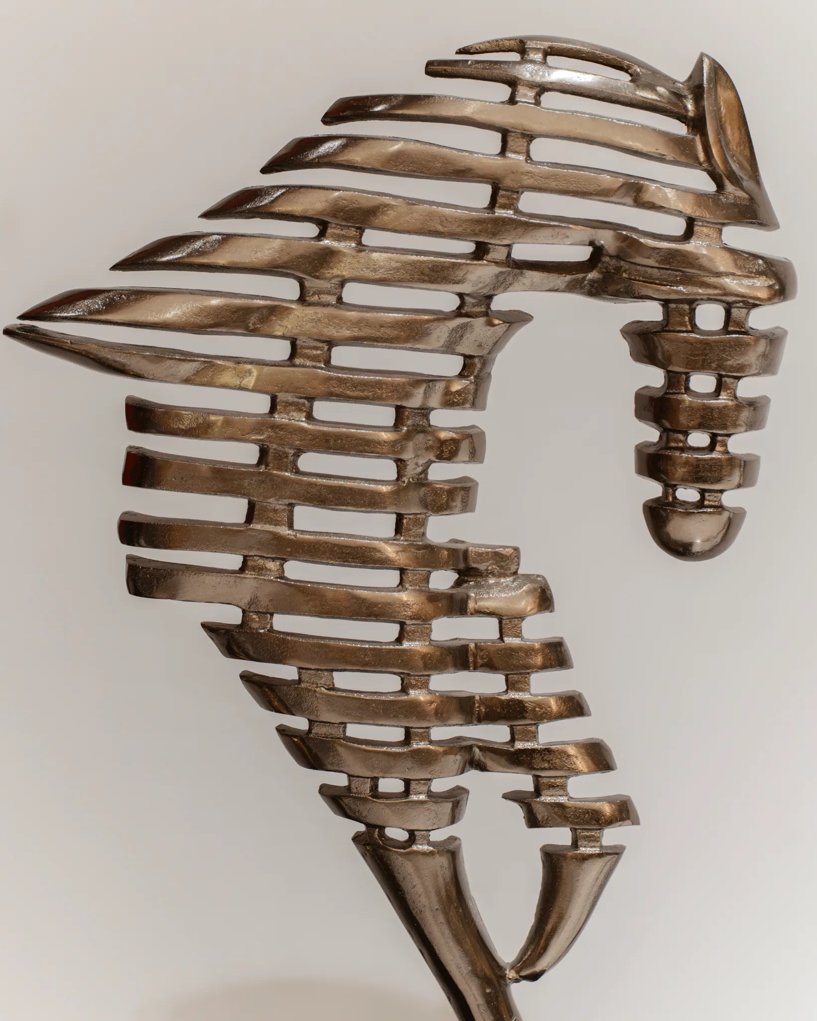 CHASING IN WIND  - Modern art horse showpiece