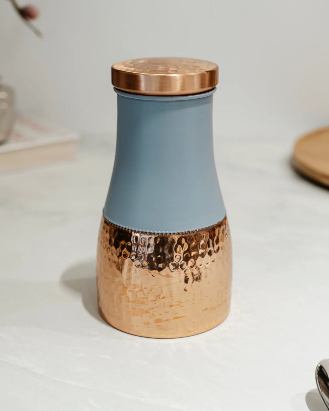 TIMELESS COPPER SET - COPPER BOTTLE 2 GLASS SET