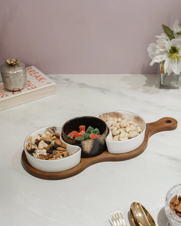 CRUNCH AND DIP PLATTER - SNACK PLATTER