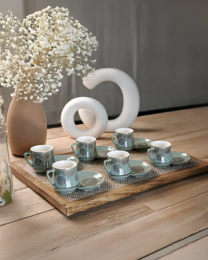 PRESTIGE SIP AND SNACK SET - CUP SET of 6