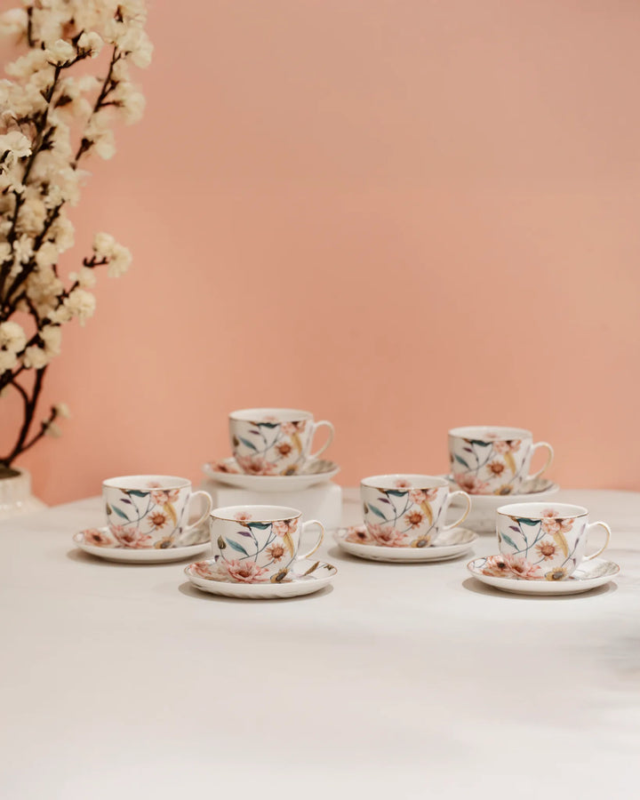 FLOWY TEA SET - CUP SET OF 6