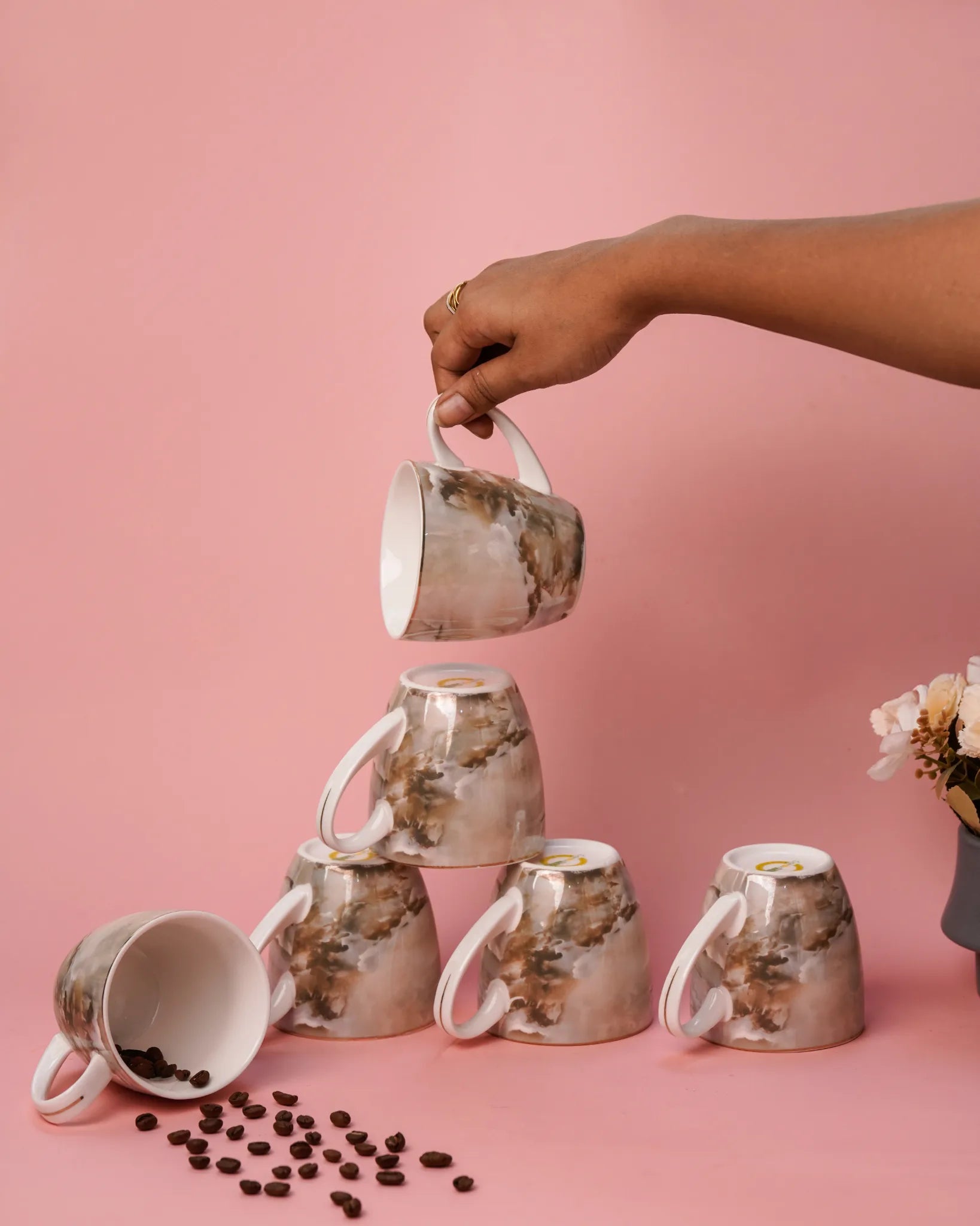 Marbella- CUP SET of 6