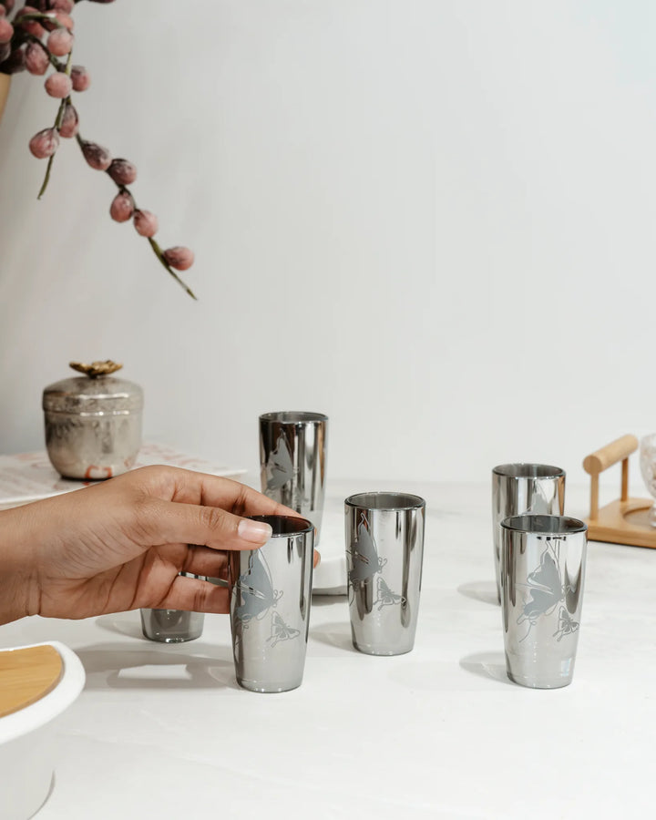 LONGIE LIGHT - LONG SHORT GLASS SET(SET OF 6)