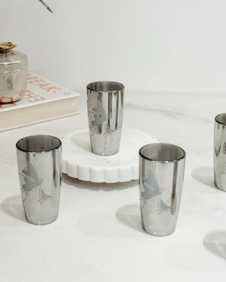 LONGIE LIGHT - LONG SHORT GLASS SET(SET OF 6)