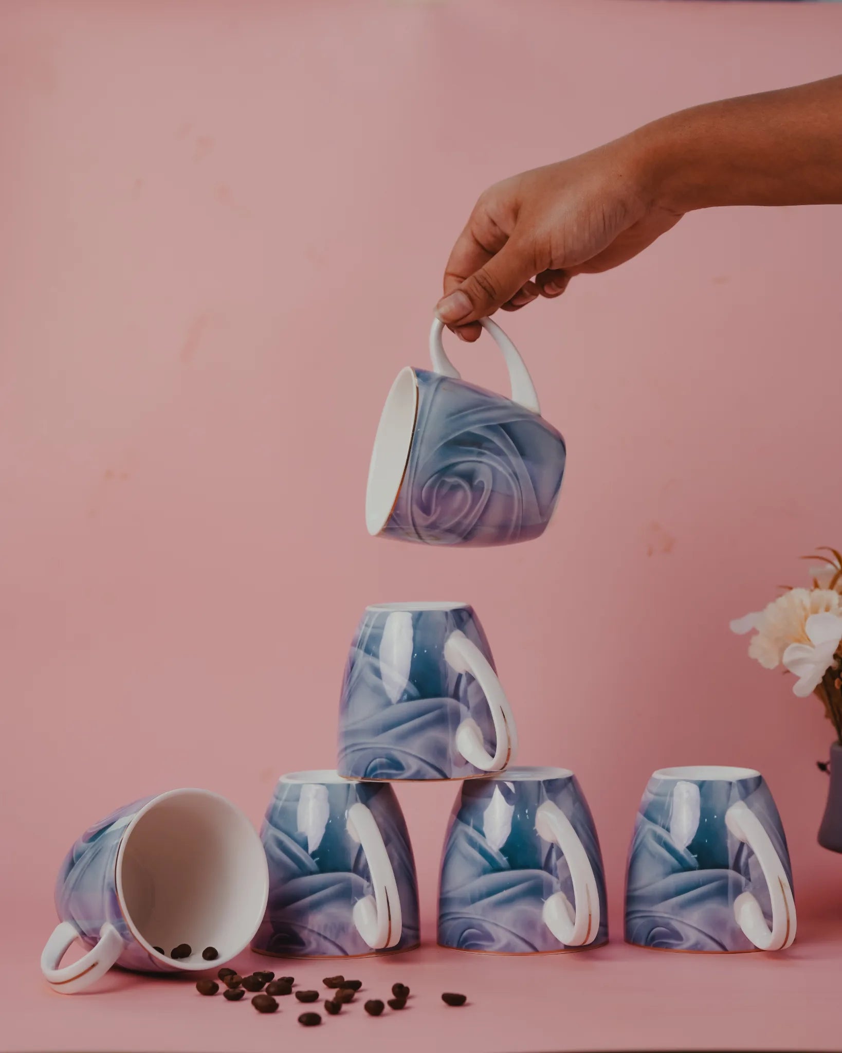 Marbella- CUP SET of 6