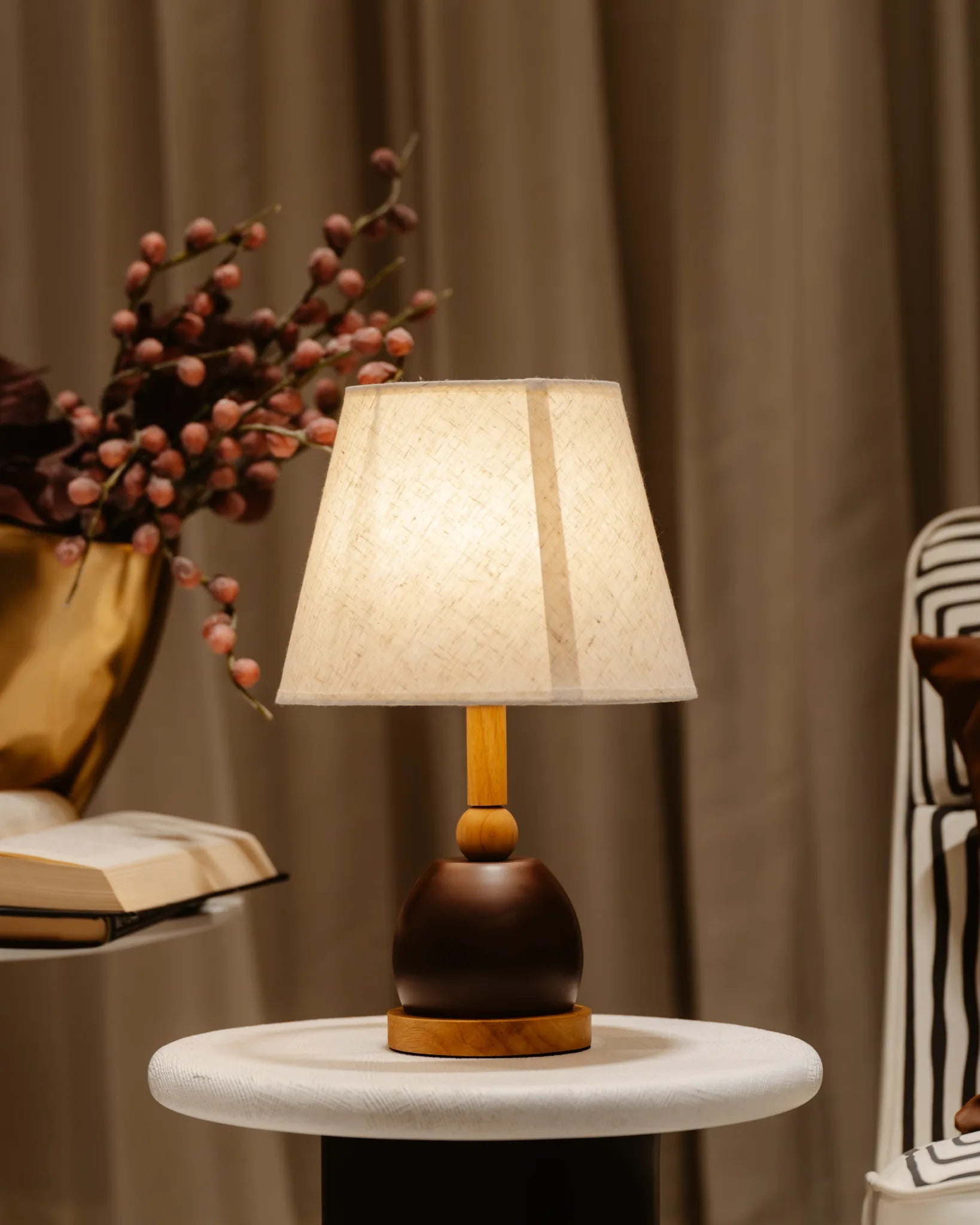 Oak Glow Lamp - WOODEN LAMP