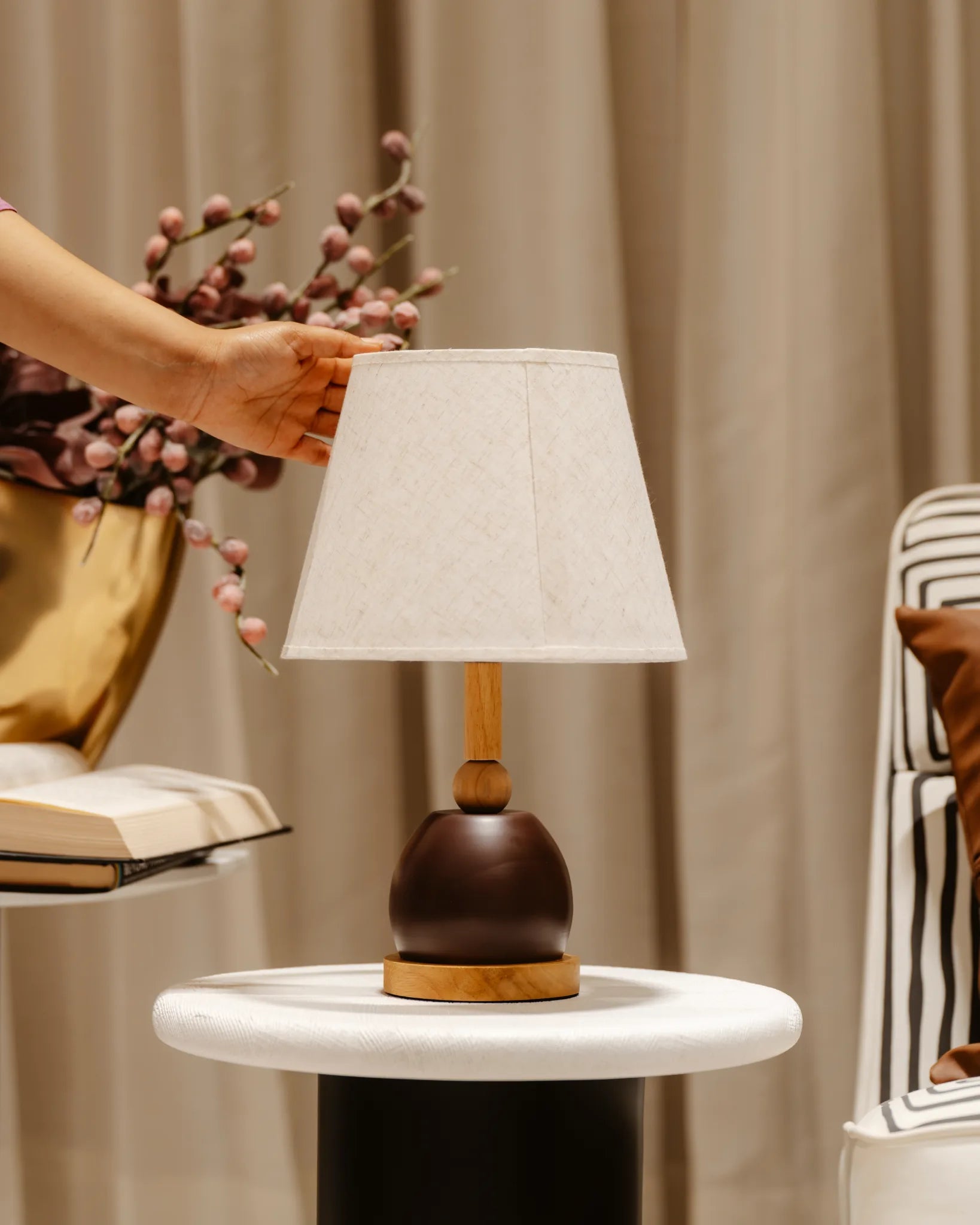 Oak Glow Lamp - WOODEN LAMP