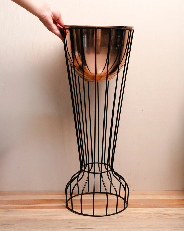 OPAL METAL PLANTER - METAL PLANTER