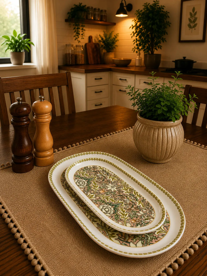OLIE TRAY - TRAY SET(ONE SMALL AND ONE BIG TRAY)