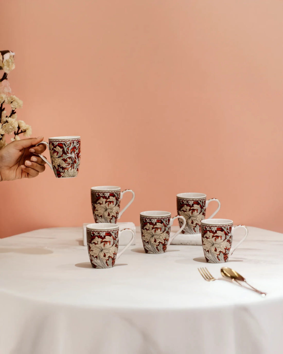 PETAL GRACE - CUP SET OF 6