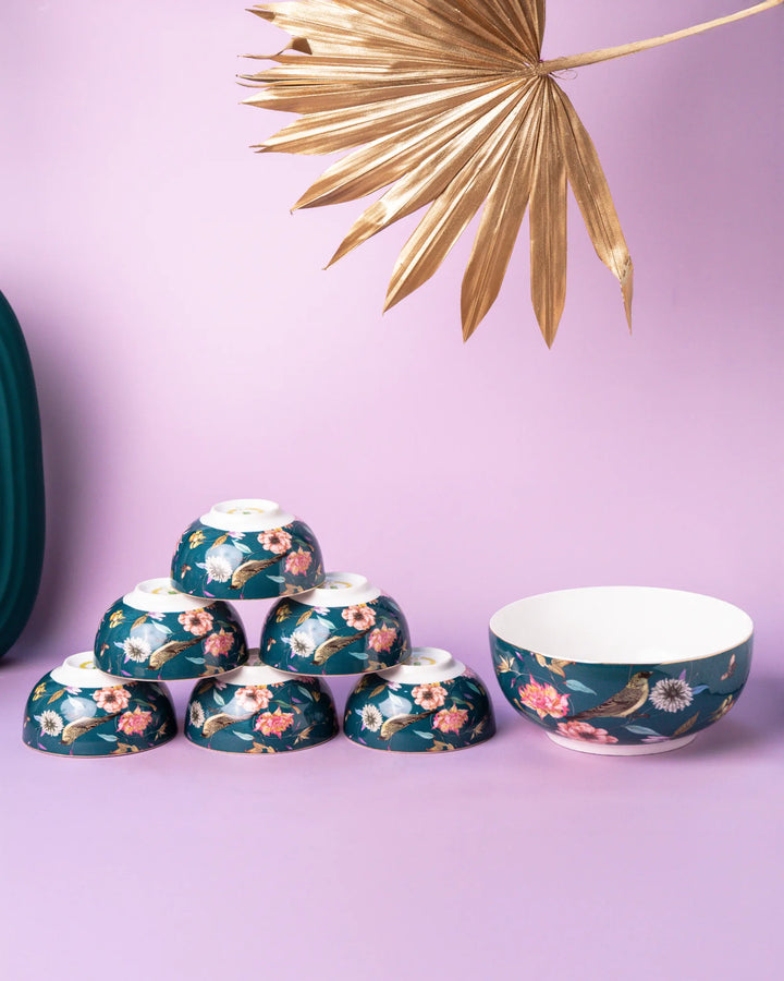 PetalServe - BOWL SET(6 bowl and 1 serving bowl)