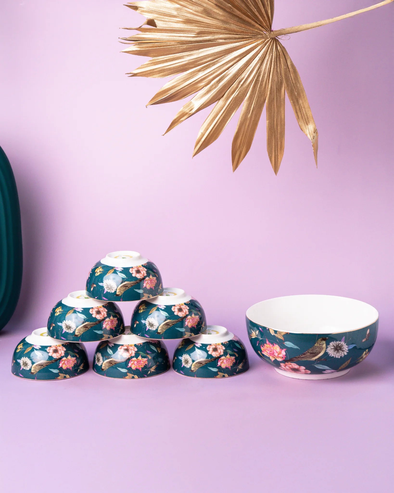 PetalServe - BOWL SET(6 bowl and 1 serving bowl)