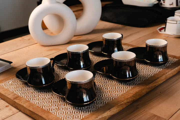 PRESTIGE SIP AND SNACK SET - CUP SET of 6