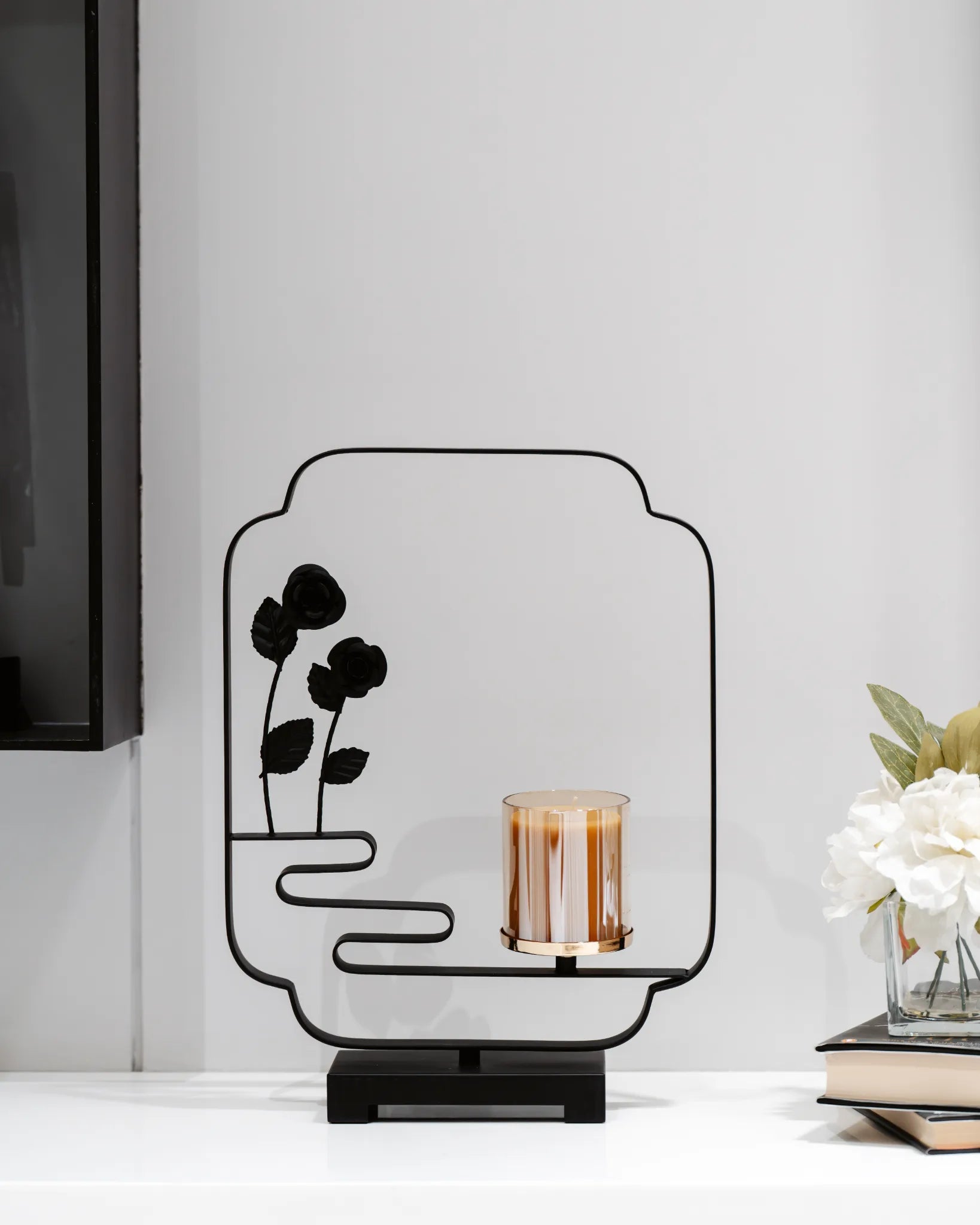 THE BLACK PRISM - CANDLE STAND
