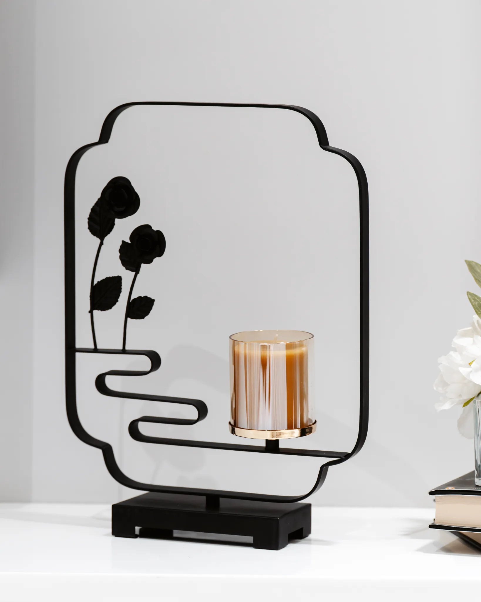 THE BLACK PRISM - CANDLE STAND
