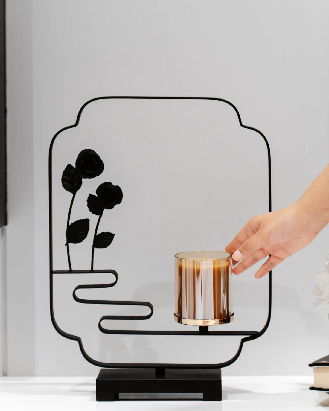 THE BLACK PRISM - CANDLE STAND