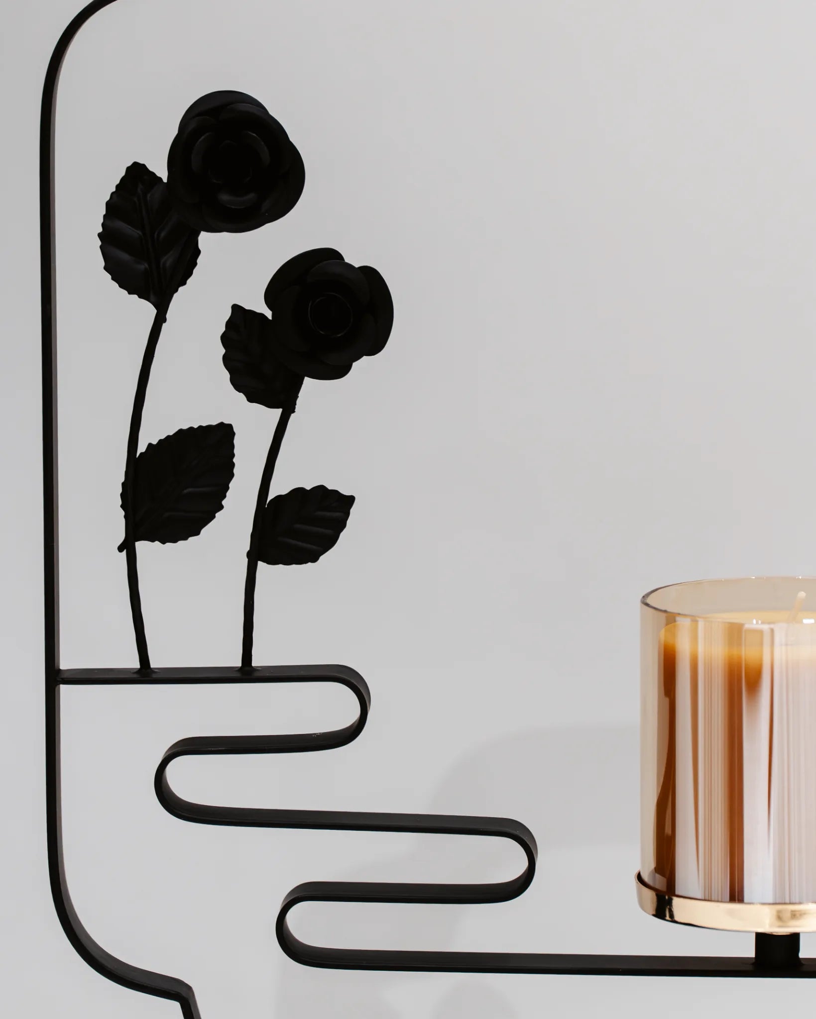 THE BLACK PRISM - CANDLE STAND