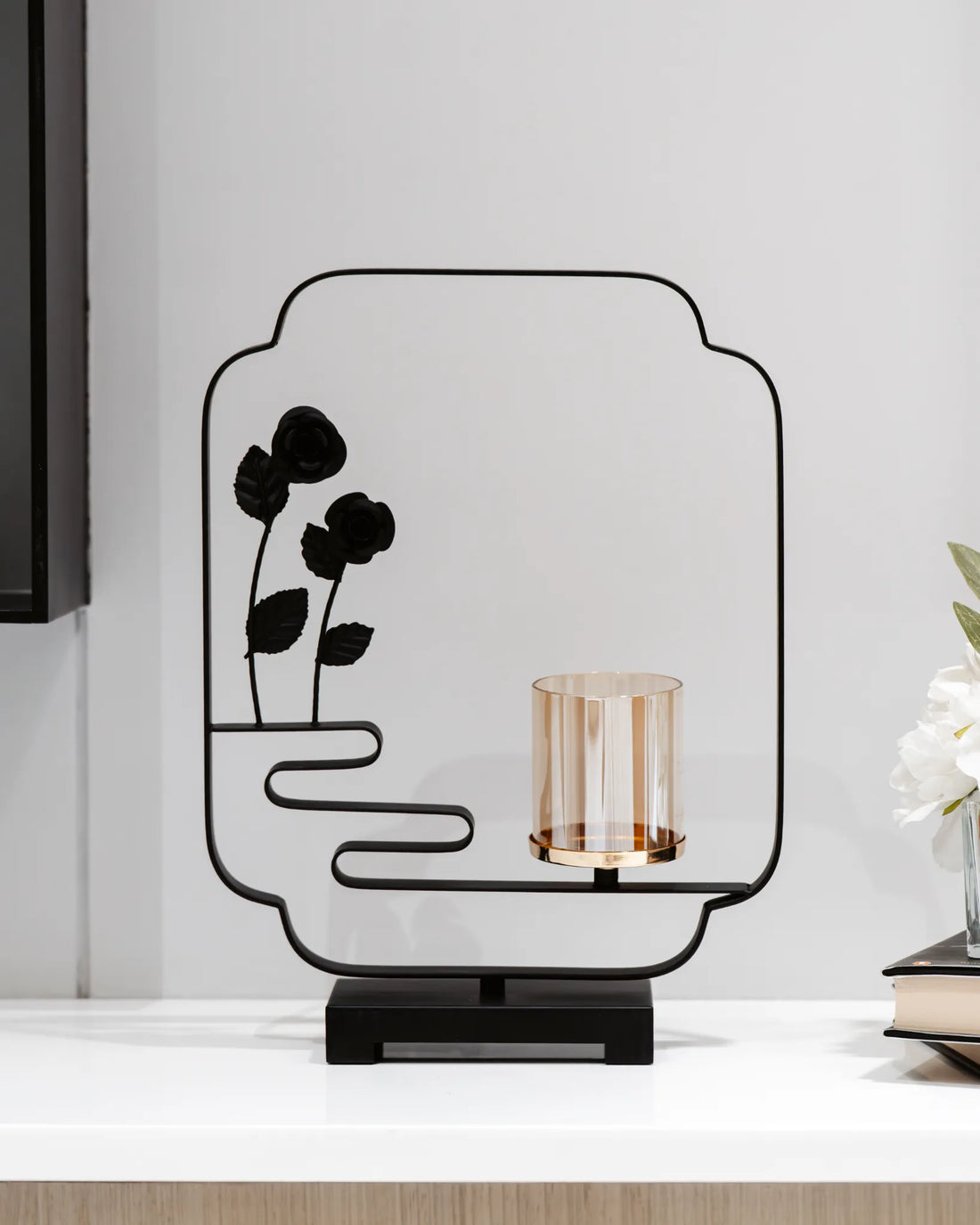 THE BLACK PRISM - CANDLE STAND