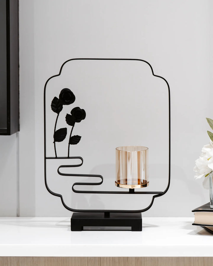 THE BLACK PRISM - CANDLE STAND