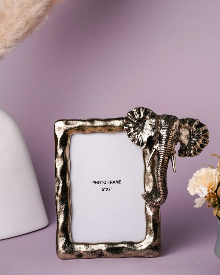 The Gajraj Carved Frame - PHOTO FRAME ELEPHANT