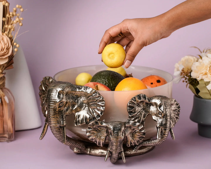 The Oasis Matriarch - ELEPHANT CENTER PIECE BOWL