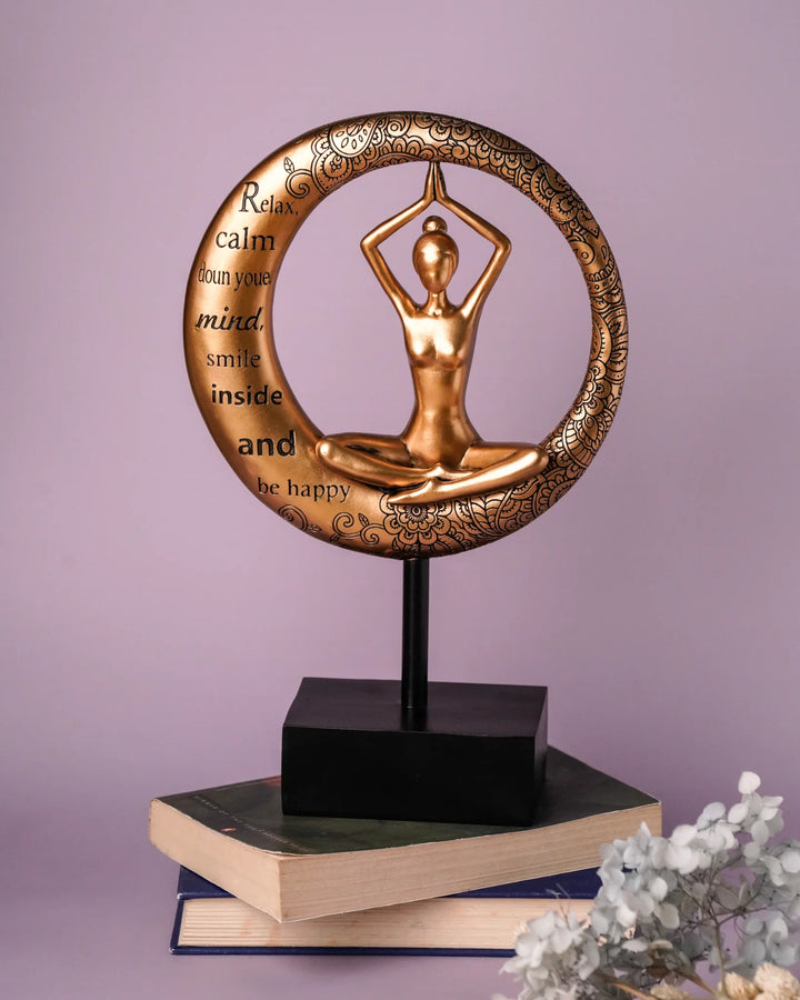 The Shanti (Peace) Silhouette set - YOGA POSE