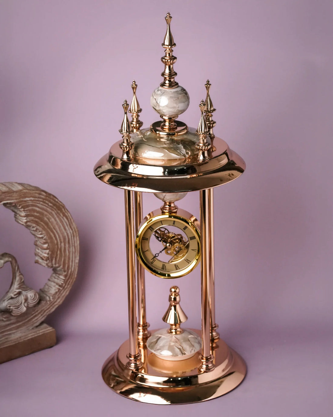 The Solstice Aura Clock - GOLDEN CLOCK