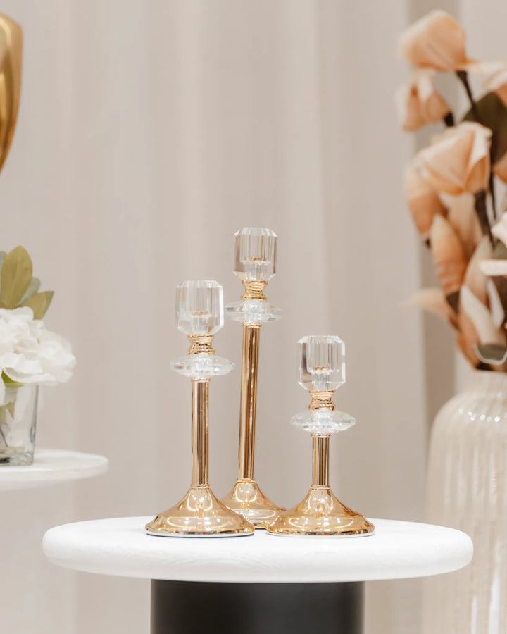 THE SPARKLE STAND - CANDLE STAND set of 3